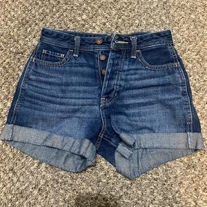 High waisted shorts